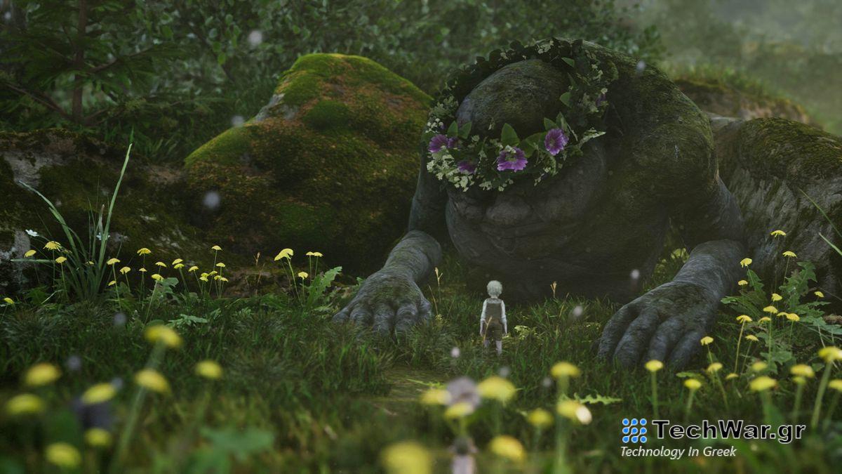 Screenshot of Bramble: The Mountain King running on Xbox Series X.