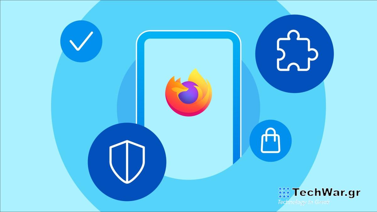 Τρία χρόνια μετά την ανανέωσή του, το πρόγραμμα περιήγησης Android του Firefox προσθέτει 450+ νέες επεκτάσεις
