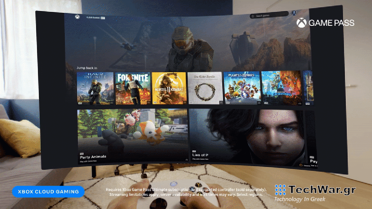 Τώρα μπορείτε να παίξετε Xbox Cloud Gaming μέσω Meta Quest