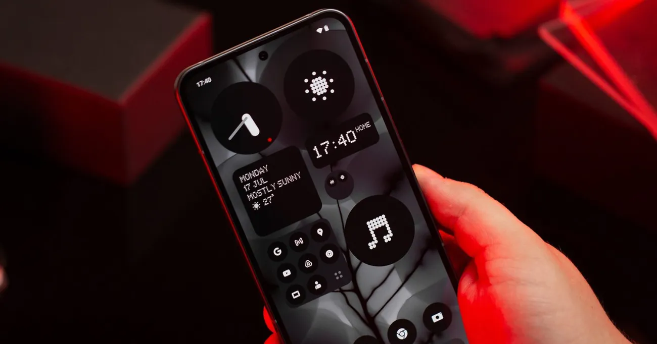 αναβάθμιση σε Nothing OS 2.5 διαθέσιμο