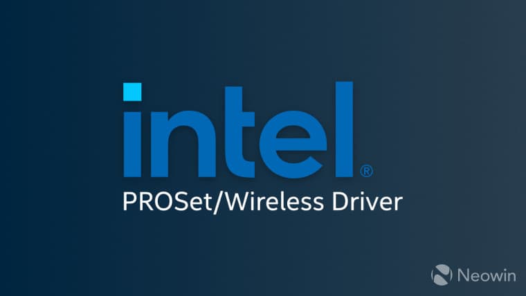 An Intel logo with a PROSetWireless Driver sign below it