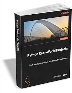 Python Real-World Projects ($36,99 αξία) Η δωρεάν προσφορά λήψης eBook λήγει στις 2 Ιανουαρίου, Python Real-World Projects ($36,99 αξία) Η δωρεάν προσφορά λήψης eBook λήγει στις 2 Ιανουαρίου, TechWar.GR