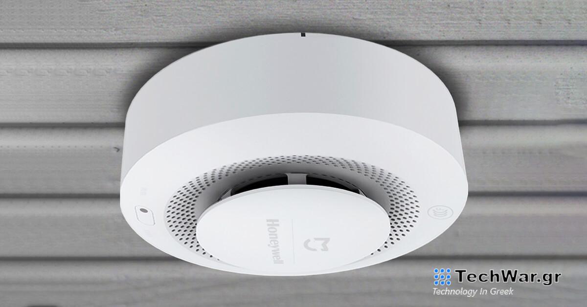 Ο ανιχνευτής καπνού Xiaomi Honeywell με εφαρμογή κοστίζει λίγο