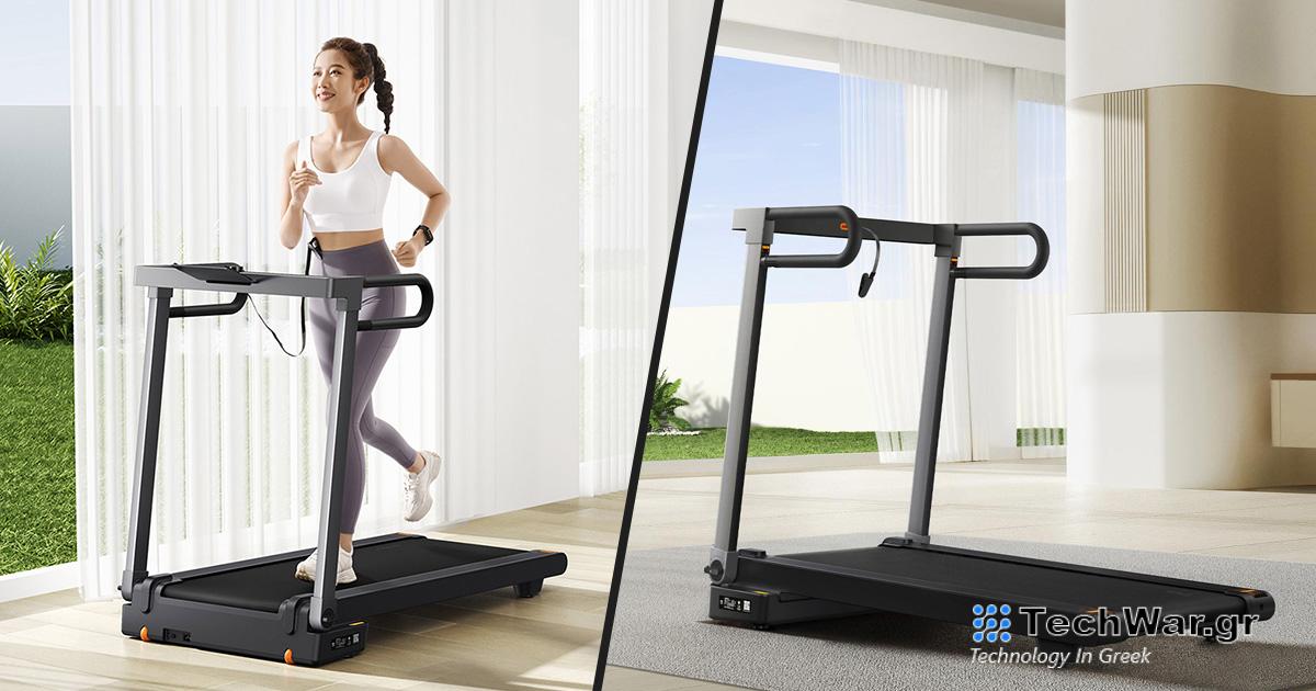 Ο νέος διάδρομος Xiaomi Mijia Smart Treadmill έχει ταχύτητα έως και 15 km/h