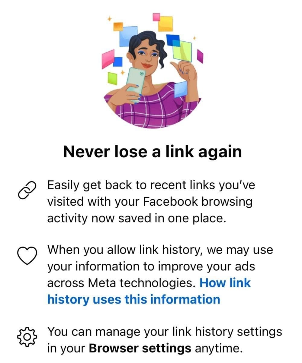 Link History: O νέος τρόπος του Facebook να σας παρακολουθεί, Link History: O νέος τρόπος του Facebook να σας παρακολουθεί, TechWar.GR