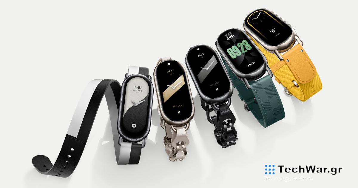 Επίσημο Xiaomi Smart Band 8: Οθόνη AMOLED 1,6 ιντσών 60 Hz, 150 δραστηριότητες και νέος μηχανισμός ιμάντα