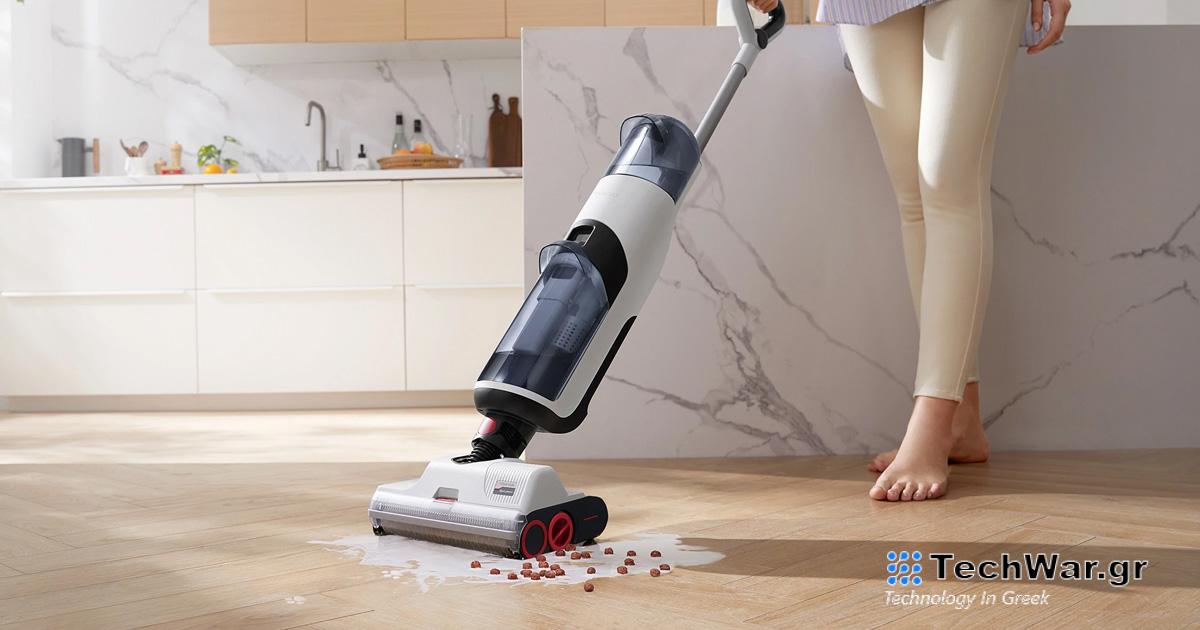 Η Roborock Dyad είναι μια ισχυρή υγρή και στεγνή ηλεκτρική σκούπα. Στην αποθήκη της ΕΕ πέφτει από 299€ σε 199€ ρεκόρ!
