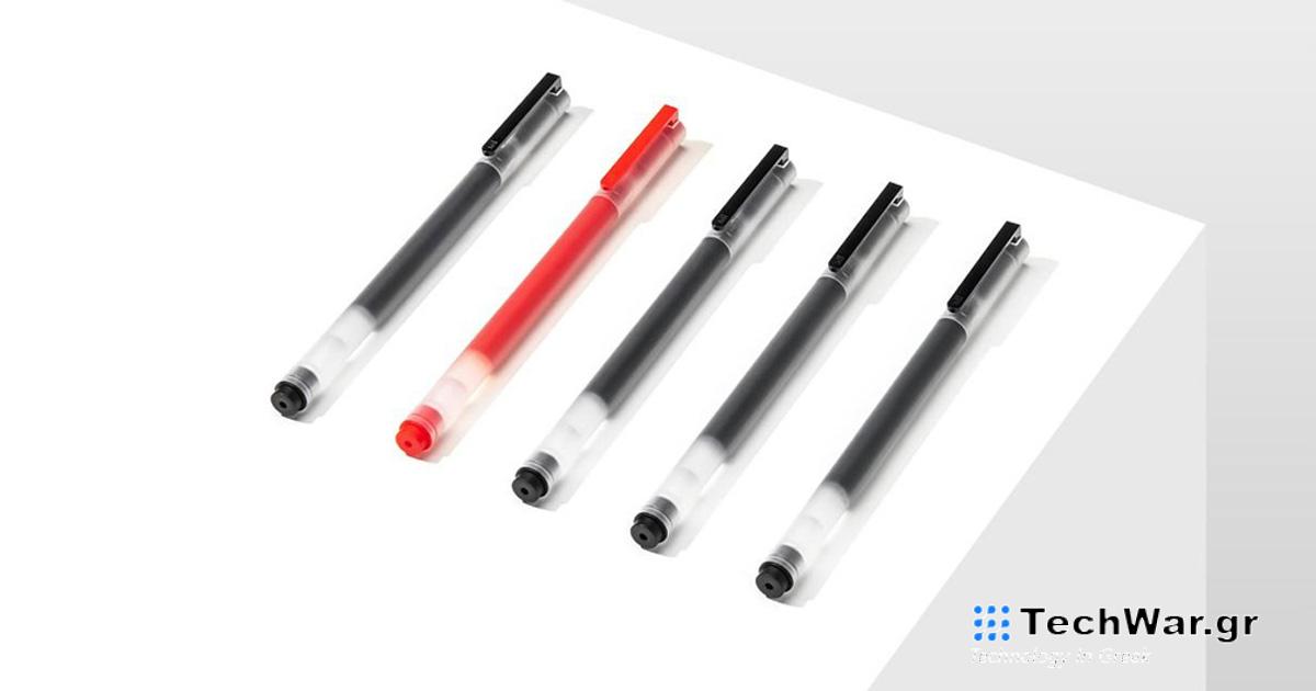 Το τζελ στυλό Xiaomi Mijia έχει ιαπωνική μελάνη και διαρκεί έως και 170.000 λέξεις. Είναι γελοία φθηνό στο Aliexpress