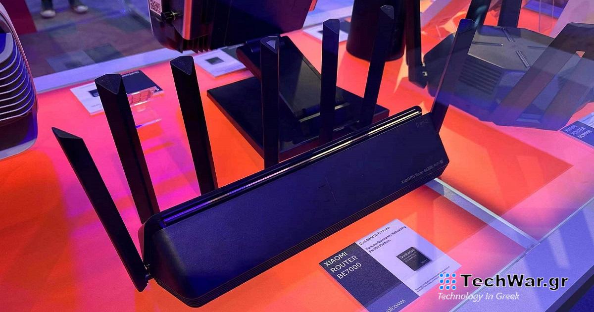 Η Xiaomi παρουσίασε τον προηγμένο δρομολογητή Xiaomi BE7000 Wi-Fi 7 στο MWC 2023

