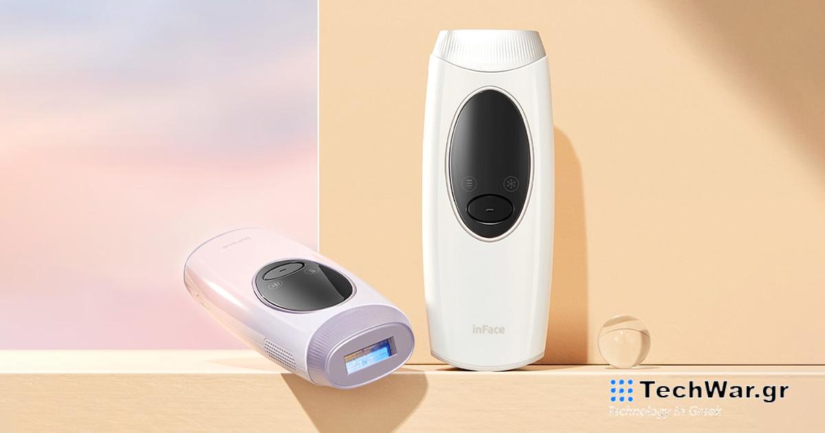 Η Xiaomi με την επωνυμία InFace φέρνει το IPL αφαίρεσης τρίχας για όλο το σώμα.