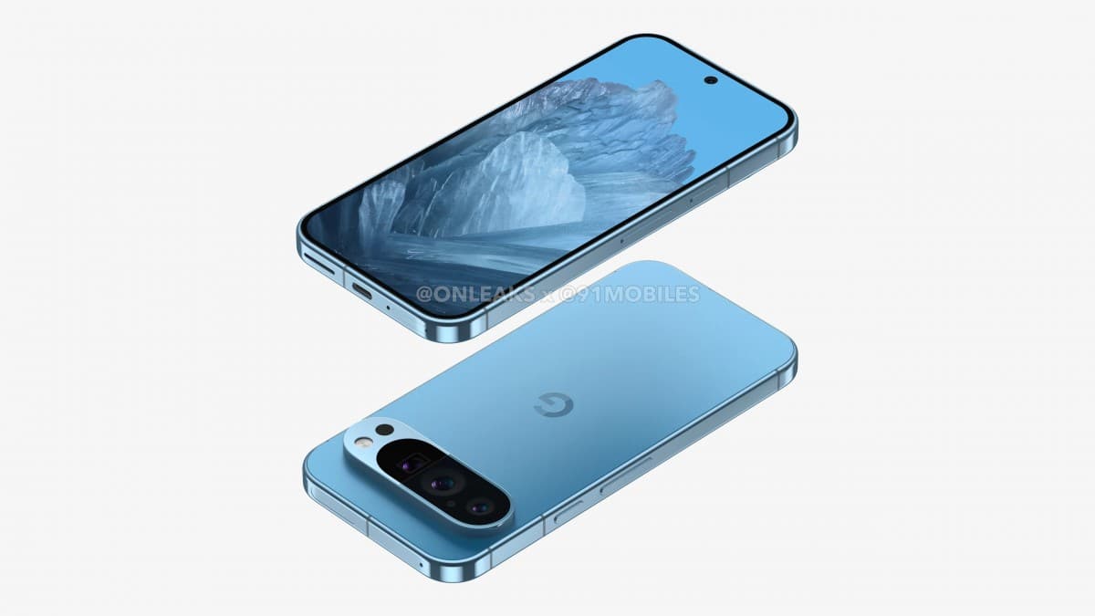 Το Google Pixel 9 διαρρέει σε renders που δείχνουν τρεις πίσω κάμερες, επίπεδες πλευρές