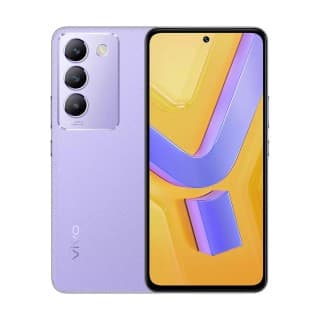 vivo Y100 5G σε μαύρο όνυχα και μωβ ορχιδέα