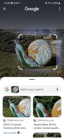 Circle to search - One UI 6.1 review
