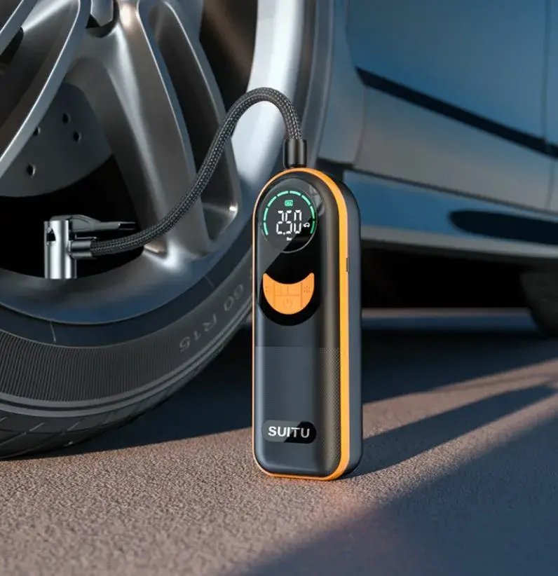 [#Ιστορικό_Χαμηλό] SUITU Ασύρματη Τρόμπα με LED φως και 4000mAh μπαταρία στα 21€!!