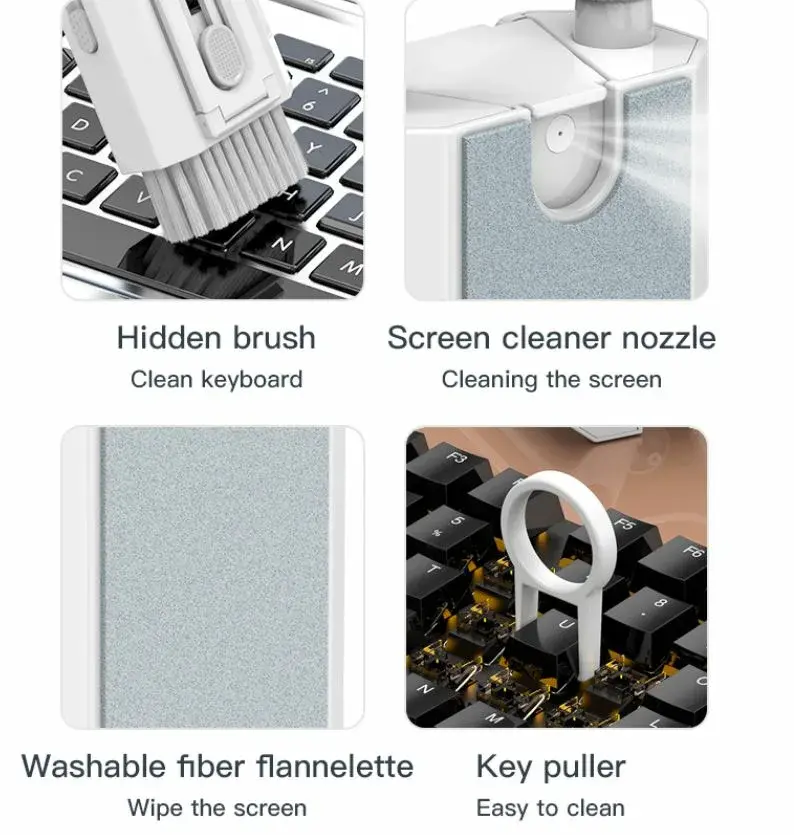 8 σε 1 κιτ καθαρισμού για πληκτρολόγια, TWS ακουστικά, κάμερες ΑΛΛΑ και σταντ για κινητό στα 7,5€!, 8 σε 1 κιτ καθαρισμού για πληκτρολόγια, TWS ακουστικά, κάμερες ΑΛΛΑ και σταντ για κινητό στα 7,5€!, TechWar.GR