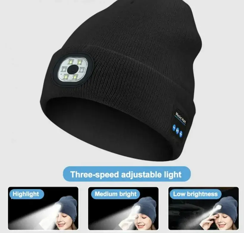 Μουσικό... σκουφί το οποίο έχει και ενσωματωμένο φακό! Δικό σας με μόλις 13,5€!!!, Μουσικό… σκουφί το οποίο έχει και ενσωματωμένο φακό! Δικό σας με μόλις 13,5€!!!, TechWar.GR