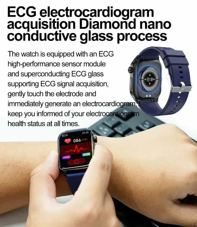 [ΕΥΚΑΙΡΙΑ] ET580 - Μεγάλη AMOLED οθόνη 2.04'' με BT Call / ECG και μέτρηση Σακχάρου (!) στα 37.5€!, [ΕΥΚΑΙΡΙΑ] ET580 – Μεγάλη AMOLED οθόνη 2.04” με BT Call / ECG και μέτρηση Σακχάρου (!) στα 37.5€!, TechWar.GR