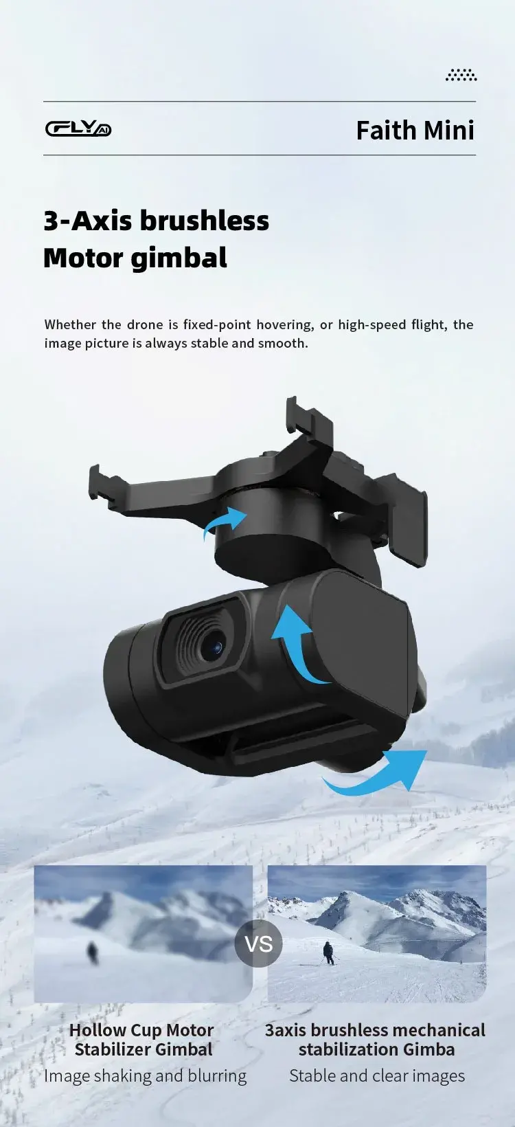 C-FLY Faith Mini : Εμβέλεια 3 χιλιομέτρων και 26 λεπτά πτήσης και κάμερα με Gimbal 3 αξόνων, σε ένα φοβερό entry level Drone!!, C-FLY Faith Mini : Εμβέλεια 3 χιλιομέτρων και 26 λεπτά πτήσης και κάμερα με Gimbal 3 αξόνων, σε ένα φοβερό entry level Drone!!, TechWar.GR