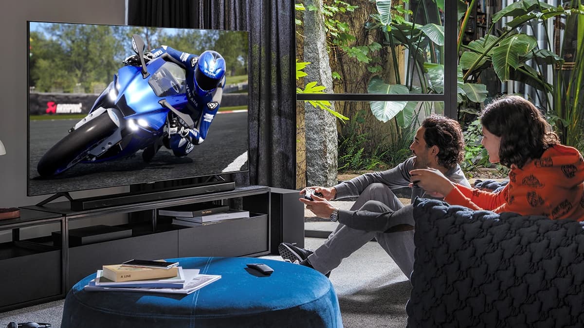 Μια τηλεόραση LG σε λειτουργία παιχνιδιού