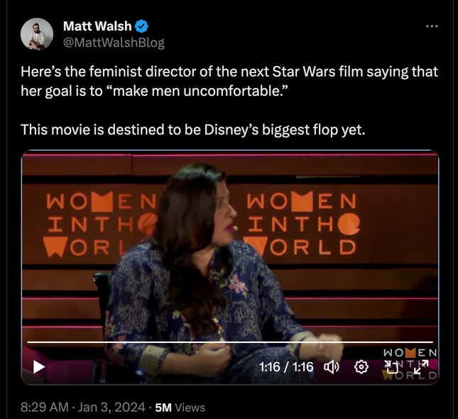 Ο Πολιτιστικός Πόλεμος έρχεται ήδη για την ταινία Rey του Star Wars, Ο Πολιτιστικός Πόλεμος έρχεται ήδη για την ταινία Rey του Star Wars, TechWar.GR