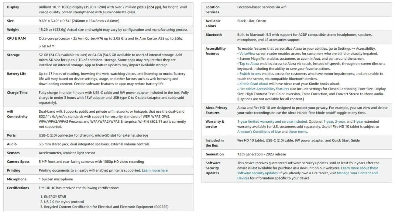 Το ολοκαίνουργιο tablet Fire HD 10 της Amazon με διάρκεια ζωής μπαταρίας 13 ωρών, μεγάλη οθόνη και ελαφρύ σχεδιασμό έχει έκπτωση έως και 42 τοις εκατό [Starting From $104.99], Το ολοκαίνουργιο tablet Fire HD 10 της Amazon με διάρκεια ζωής μπαταρίας 13 ωρών, μεγάλη οθόνη και ελαφρύ σχεδιασμό έχει έκπτωση έως και 42 τοις εκατό [Starting From $104.99], TechWar.GR