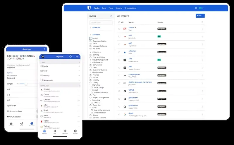 Οι κορυφαίοι 5 καλύτεροι διαχειριστές κωδικών πρόσβασης για το 2024 - Bitwarden.webp - TechWar.GR