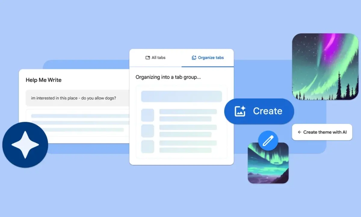 Νέες γενετικές δυνατότητες AI έρχονται στο Chrome
