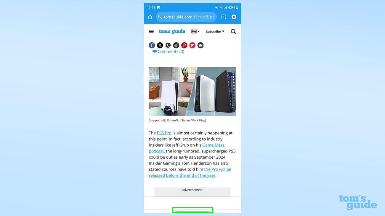 Κύκλος για αναζήτηση στο Samsung Galaxy S24 Ultra