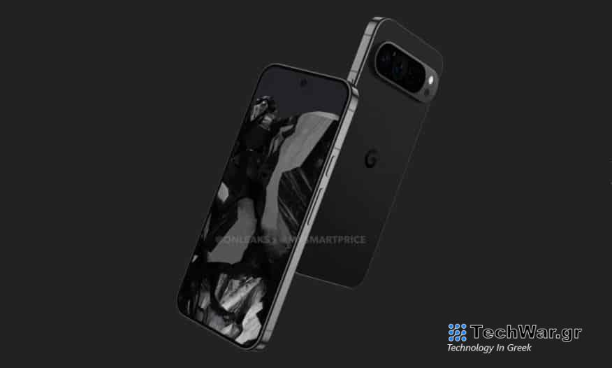 Pixel 9 Pro, Google Pixel 9 Pro: Τα πρώτα render δείχνουν πιο μικρή οθόνη και νέο camera island
