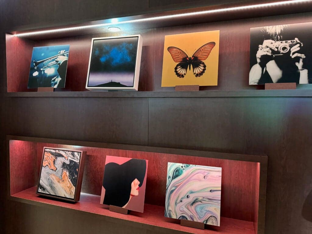 Εικαστικό πλαίσιο μουσικής Samsung