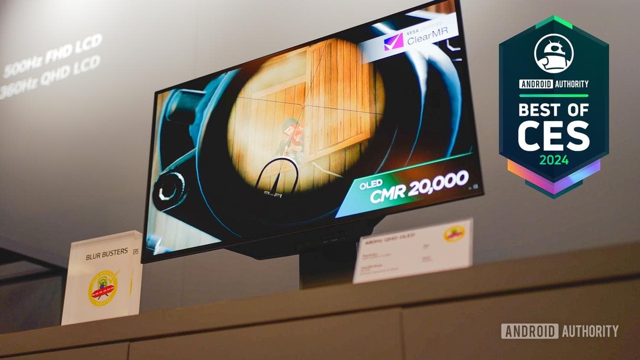 Οθόνη LG 480 hz καλύτερη από το ces 2024