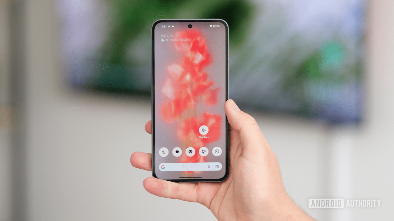 Nothing Phone 2 εμφανίζει την αρχική οθόνη