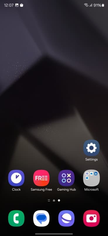One UI 6.1 With Navigation Pill
