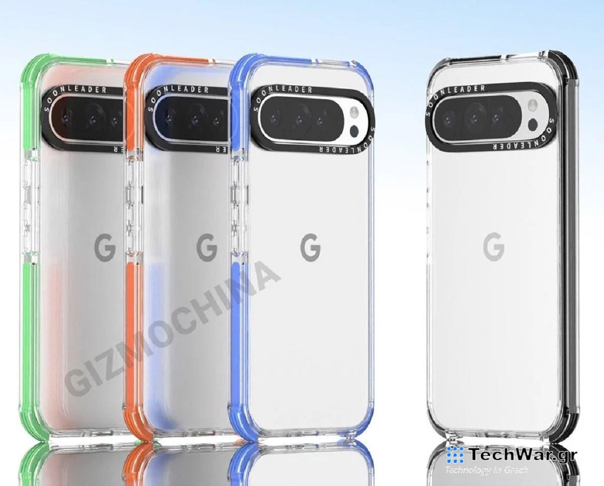 Pixel 9 Pro: η θήκη που διέρρευσε επιβεβαιώνει τον σχεδιασμό της

