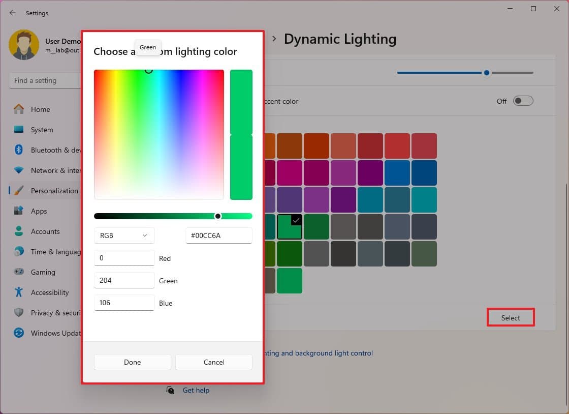 Πώς να ξεκινήσετε τη ρύθμιση των Windows 11 Dynamic Lighting, Πώς να ξεκινήσετε τη ρύθμιση των Windows 11 Dynamic Lighting, TechWar.GR