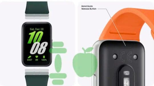 Λουράκι καρπού γρήγορης αποδέσμευσης Samsung Galaxy Fit 3