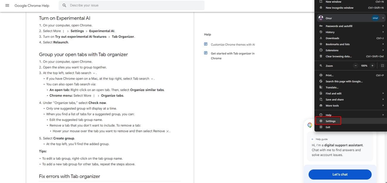 χαρακτηριστικά chrome ai