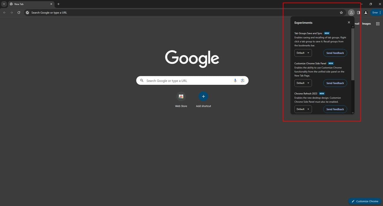 χαρακτηριστικά chrome ai