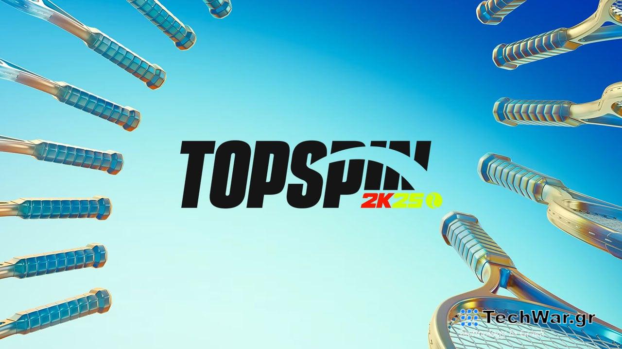 Top Spin 2K25: Επιτέλους η 2Κ ανακοίνωσε την επιστροφή του κλασικού franchise