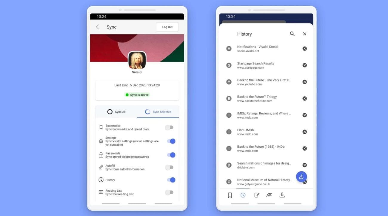 Το Vivaldi για Android ενημερώθηκε με πλήρη συγχρονισμό ιστορικού, περισσότερες βελτιώσεις, Το Vivaldi για Android ενημερώθηκε με πλήρη συγχρονισμό ιστορικού, περισσότερες βελτιώσεις, TechWar.GR