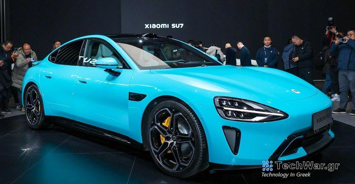 Xiaomi EV: υβριδική προσέγγιση πωλήσεων για τα νέα SU7