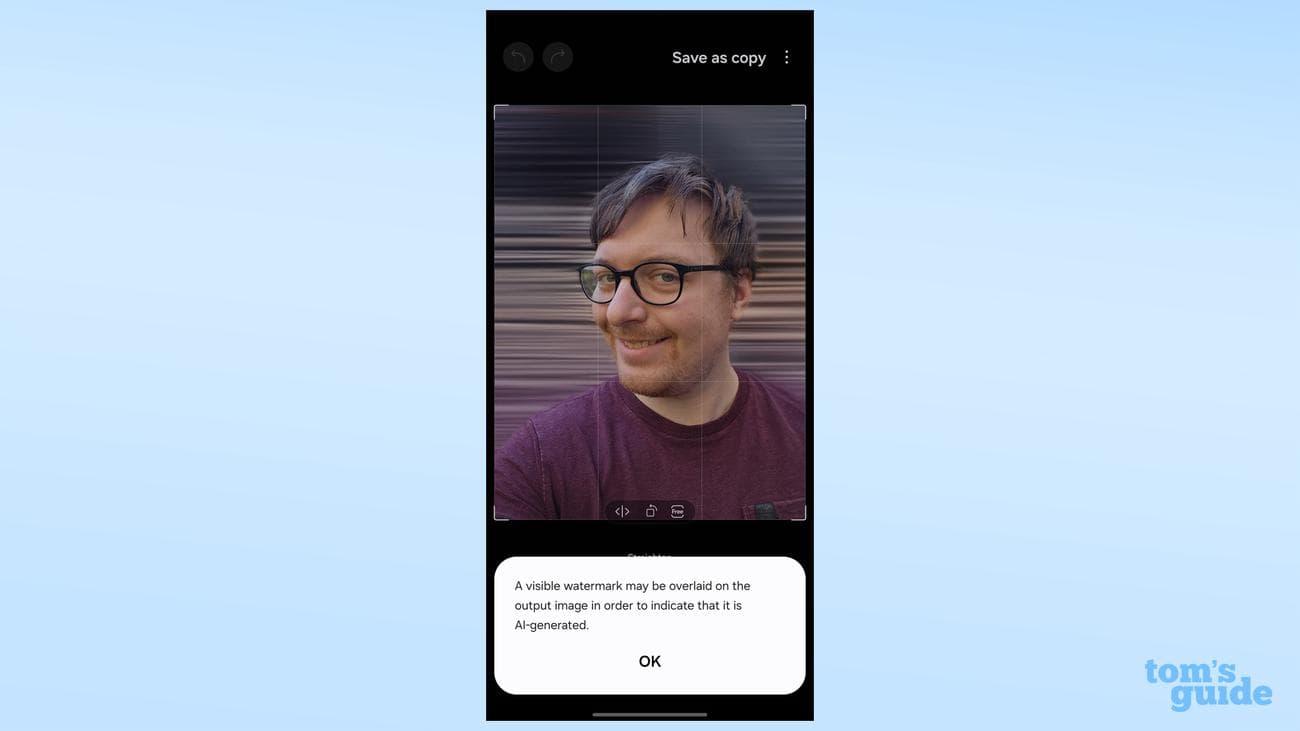Η αποποίηση ευθύνης επεξεργασίας AI στο Galaxy S24