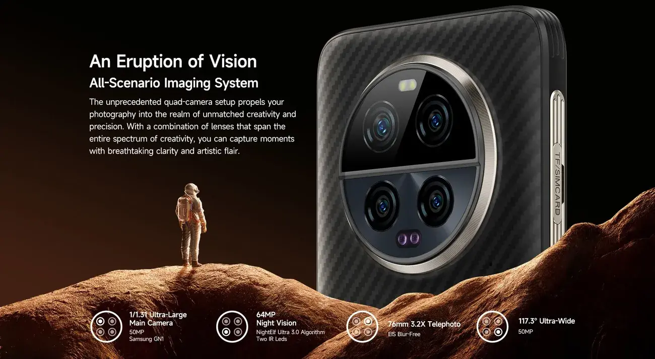 Ulefone Armor 23 Ultra: Rugged ναυαρχίδα, με δυνατότητας ανταλλαγής μηνυμάτων μέσω δορυφόρου, τηλεφακό και 120W φόρτιση!, Ulefone Armor 23 Ultra: Rugged ναυαρχίδα, με δυνατότητας ανταλλαγής μηνυμάτων μέσω δορυφόρου, τηλεφακό και 120W φόρτιση!, TechWar.GR