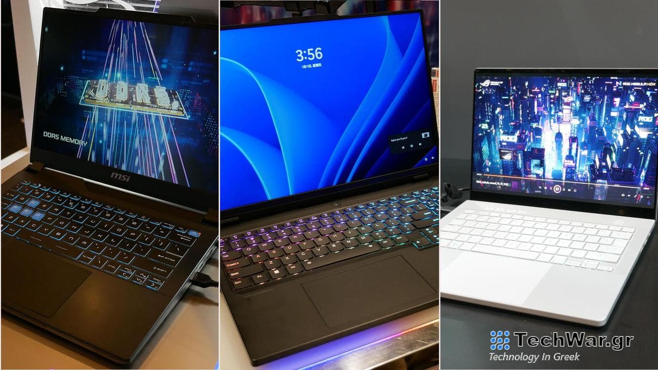 Αυτοί είναι οι καλύτεροι φορητοί υπολογιστές παιχνιδιών που έχουμε δει στην CES 2024