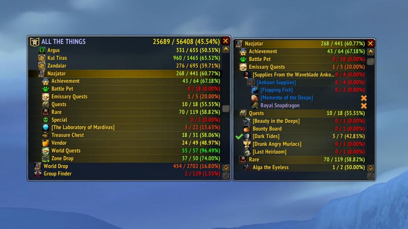 best world of warcraft addons all the things