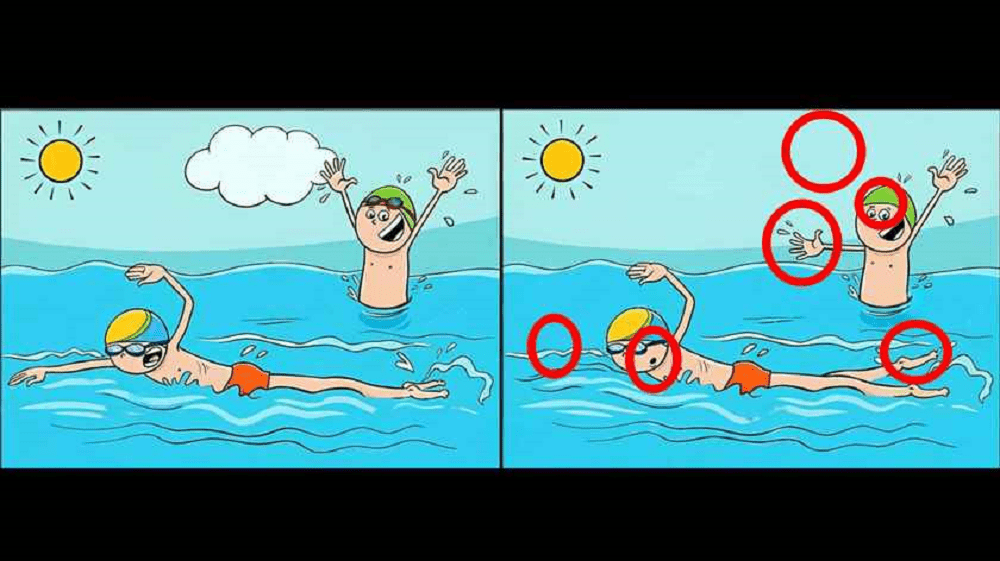 Μπορείτε να βρείτε τις 6 διαφορές στις εικόνες με την πισίνα 14 δευτερόλεπτα; / FOXreport.gr, Μπορείτε να βρείτε τις 6 διαφορές στις εικόνες με την πισίνα 14 δευτερόλεπτα;, TechWar.GR