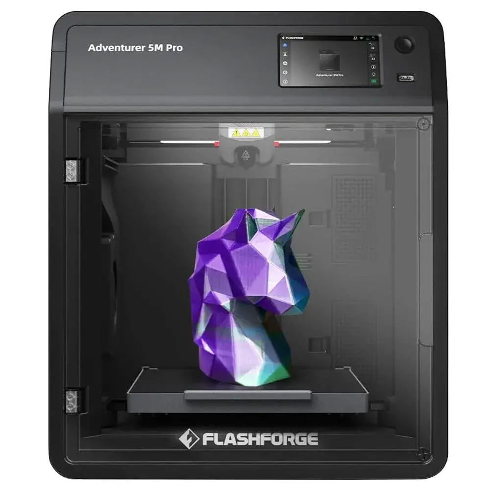 Flashforge Adventurer 5M Pro: Ένας εξαιρετικός, έγκλειστος 3D Printer, με ενσωματωμένη κάμερα και ταχύτατη εκτύπωση 22 x 22 x 22cm