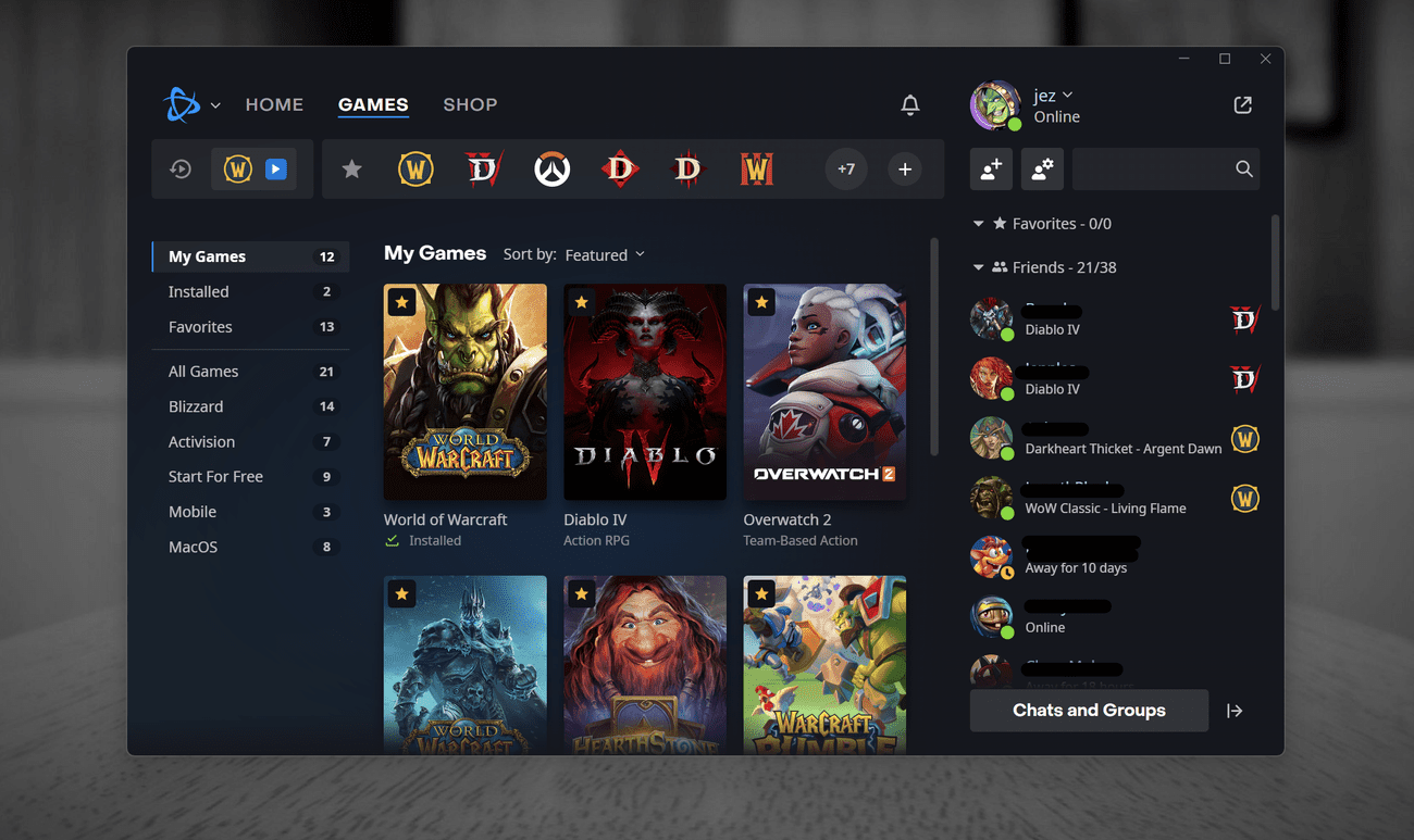 Battle.net στα Windows