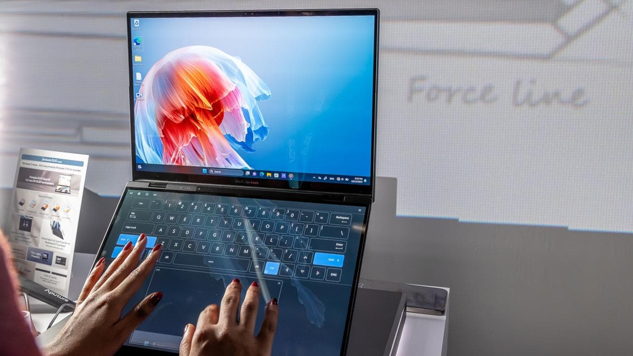 CES 2024: Το Asus Zenbook Duo είναι ένα τρομερό τέρας με διπλή οθόνη, CES 2024: Το Asus Zenbook Duo είναι ένα τρομερό τέρας με διπλή οθόνη, TechWar.GR