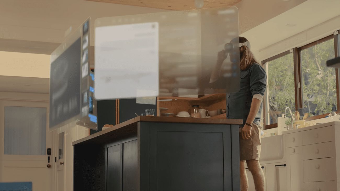 Πλωτά παράθυρα Apple Vision Pro